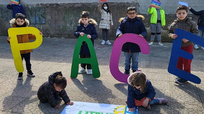 No alla guerra, giornata di riflessione all’I.C. Capuana Pardo