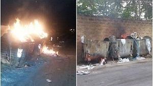 “De incivilitate mazariensis-part 9”. Mazara, incendiati cassonetti dei rifiuti nel Trasmazaro