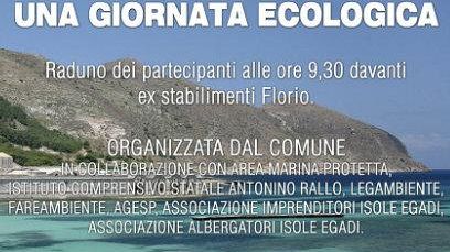 Favignana organizza la Giornata Ecologica