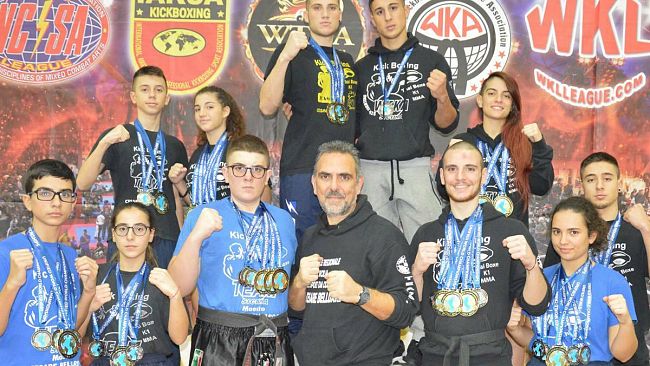 Incetta di medaglie ai mondiali unificati Wtka per il Team Sicilia di Belluardo
