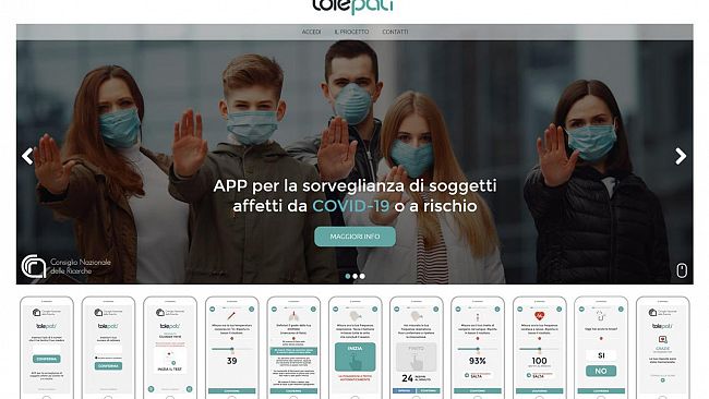 Tolepatì un’App per la sorveglianza clinica dei pazienti con Covid-19