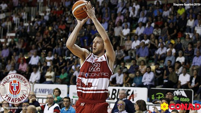 Pall.Trapani: Infortunio Marulli