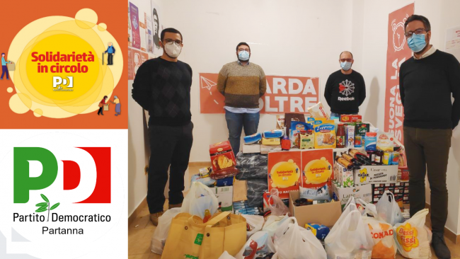 Conclusione campagna “Solidarietà in Circolo” del PD Partanna