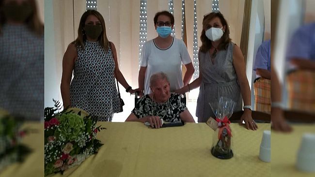 Erice in festa per i 100 anni di nonna Antonietta