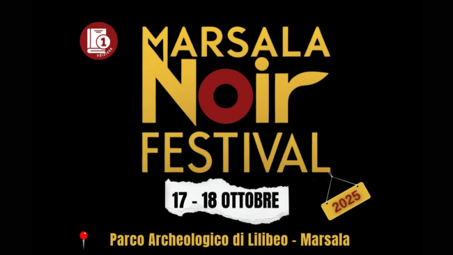 Marsala Noir Festival: la prima edizione il 17 e 18 ottobre al Parco Archeologico di Lilibeo