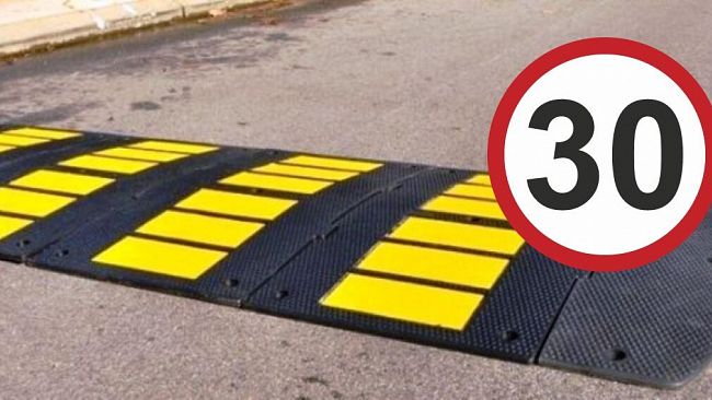 Installazione dosso artificiale