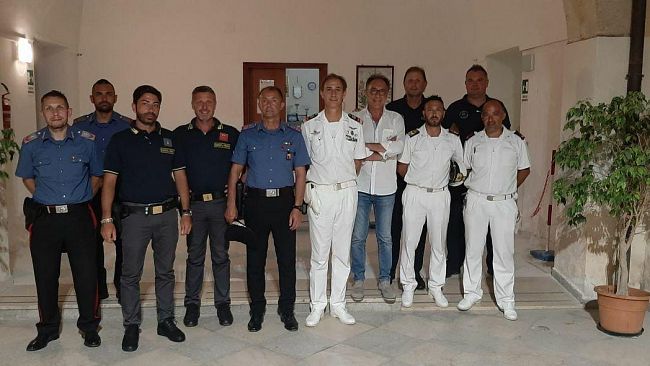Il sindaco Forgione ringrazia le Forze dell'Ordine per operazione a Favignana 