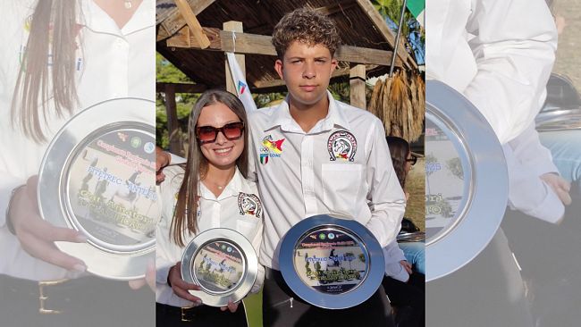 Simona Valenti e Gianni Atria, al campionato italiano FITETREC