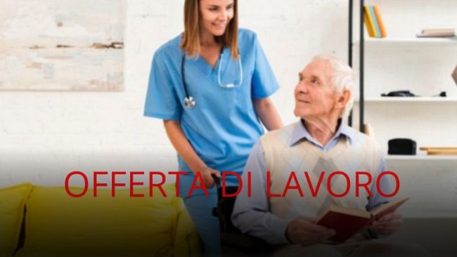 Offerta di lavoro: si cerca operatore socio sanitario (OSS) presso residenza per anziani ai Castelli Romani
