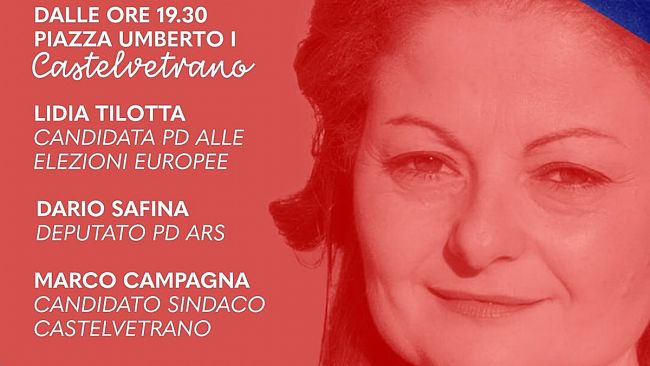  Lidia Tilotta  a Castelvetrano per Marco Campagna