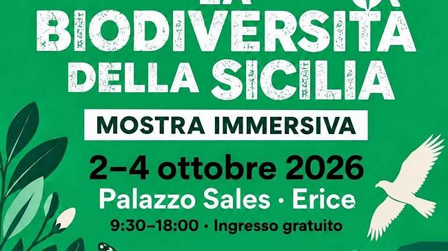 ​Erice, biodiversità siciliana in mostra a Palazzo Sales