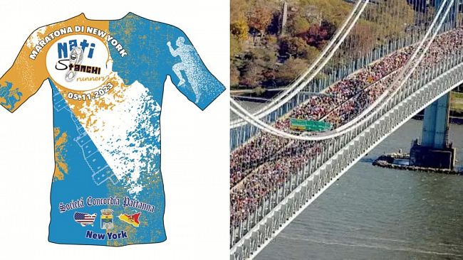 I Nati Stanchi Runners insieme alla Soc Concordia Partanna alla maratona di New York