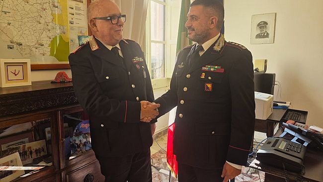 ​Alcamo, il luogotenente Lo Faro lascia il comando della Stazione Carabinieri