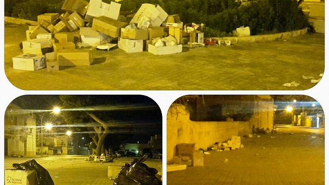 Mazara, munnizza dopo il “mercatino”? “Souvenir dalla Capitale-B”