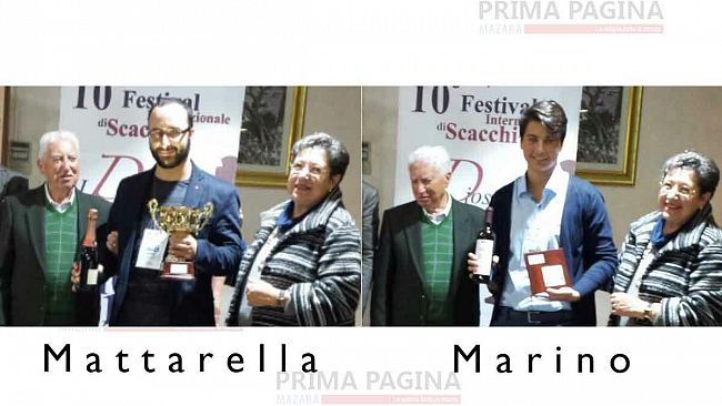 Scacchi, Pietro Mattarella vince gli open nazionali di Agrigento