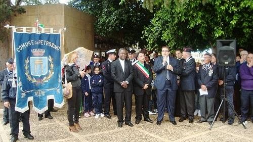 Petrosino, Celebrata questa mattina la Giornata delle Forze Armate e dell’Unità Nazionale