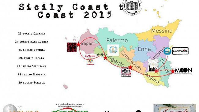 A Marsala Russirisira Sicily coast to coast