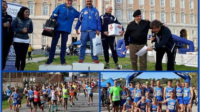 Sedici atleti della POL. Marsala DOC alla Mezzamaratona di Pergusa. Michele D’Errico 1° nella SM 60 alla “6 ore” della Reggia di Caserta