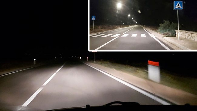 SP 38 Mazara-Torretta, l’ex Provincia annuncia che lavori finiti ma la strada per buona parte non illuminata. E quel marciapiedi? Ed i cartelli…