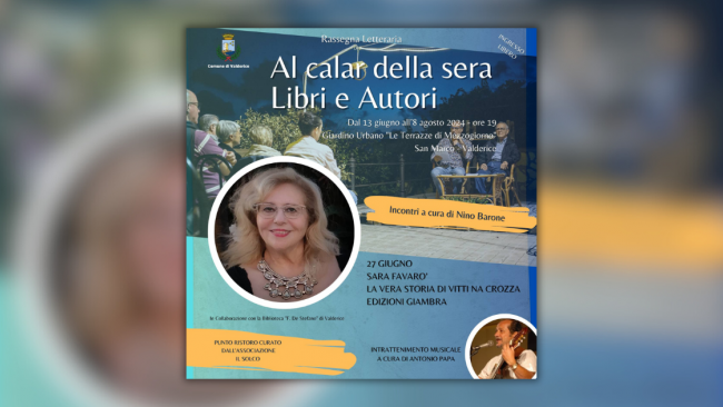 Giovedì a Valderice “La vera storia di Vitti ’na crozza” di e con Sara Favarò, al Giardino urbano
