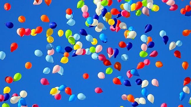 Plastic Free chiede lo Stop ai palloncini per il matrimoni