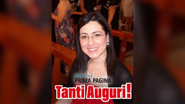 “Buon compleanno” a Sandra Lombardo