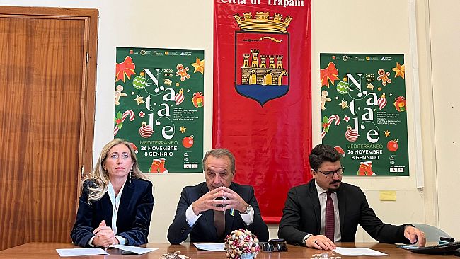 Trapani, presentato il programma di “Natale Mediterraneo”
