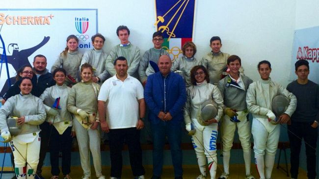Scherma – A Mazara del Vallo il 1^ Allenamento Federale di Sciabola della Stagione 2015/2016