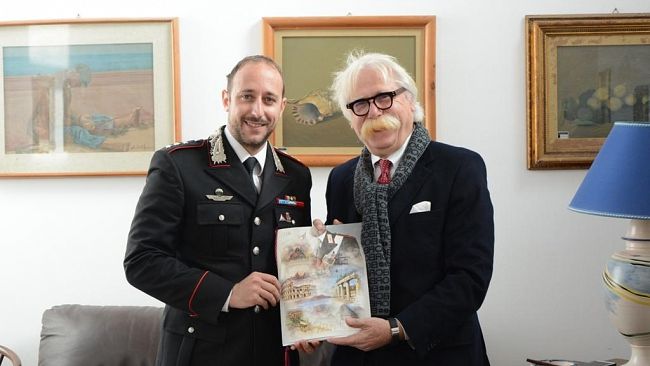 Incontro tra il Sindaco Cristaldi e il Comandante Miggiano