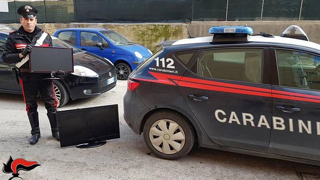 Raffica di furti, giro di vite dei Carabinieri 1 arresto