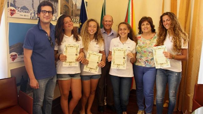 Premiate dall’Assessore Lucia Cerniglia le canoiste marsalesi protagoniste ai Campionati Italiani giovanili