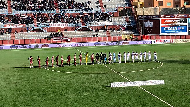 Inizia bene il nuovo anno per il Trapani, battuta in rimonta la Vibonese