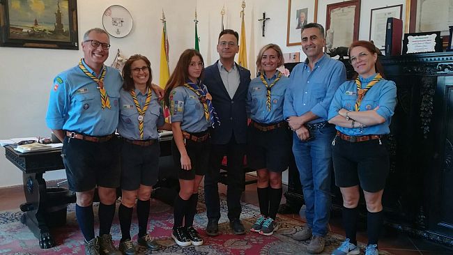 Mazara, Il Sindaco incontra una giovane scout che parteciperà al 24° JAMBOREE MONDIALE DELLO SCAUTISMO