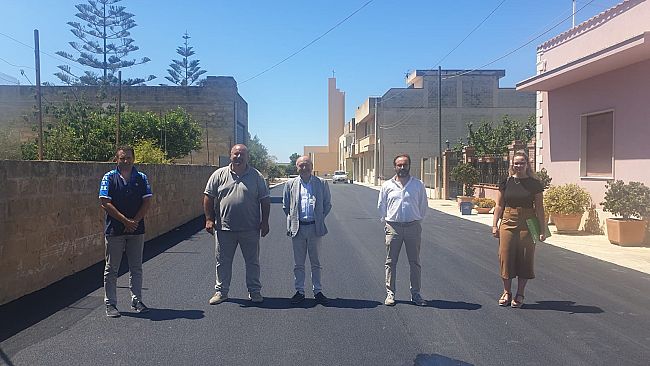 Paceco, migliorata la viabilità delle vie Rocco Pirri e Torre Arsa