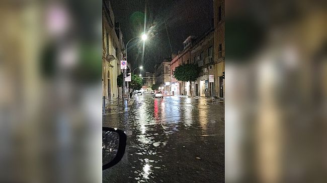 Torna la pioggia a Trapani e la città è KO