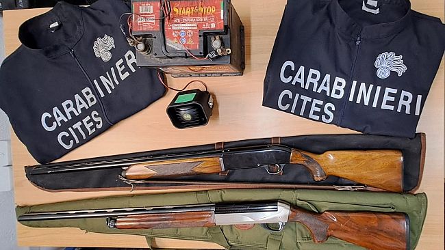 Contrasto al bracconaggio: Carabinieri Forestali a tutela della fauna selvatica