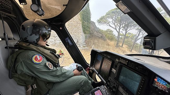 Soccorso escursionista sul Monte Erice: recuperato dall’82° Centro SAR