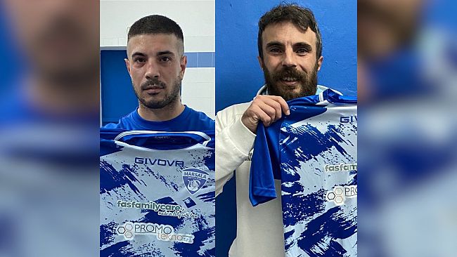 Doppio colpo di mercato per l’FC Marsala. Ufficializzata l’acquisizione dei centrocampisti Bono e Cenciarelli