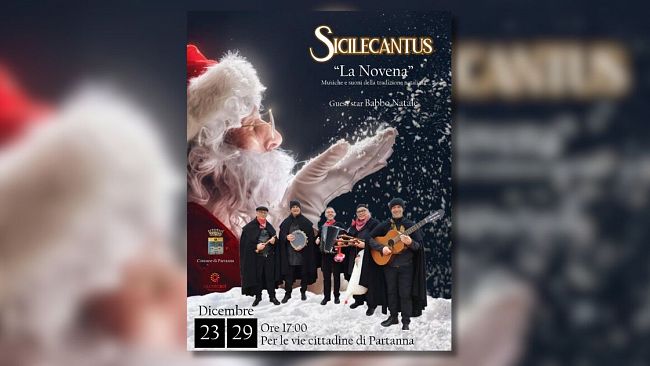 Partanna, “Zampognari Siciliaecantus”, musica e magia per le vie della Città