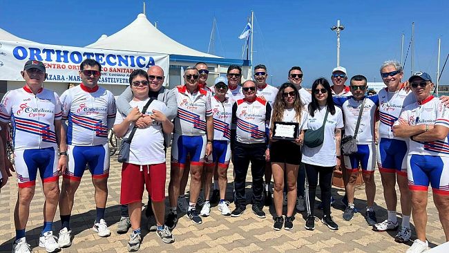 Mazara, successo per la ciclo pedalata in memoria di Aldo Romagnosi 