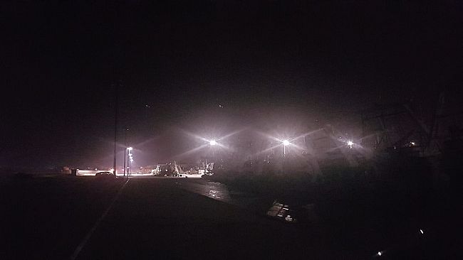 Mazara, il porto peschereccio al buio per buona parte