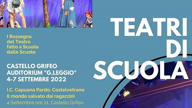 A Partanna la rassegna Teatri di Scuola 