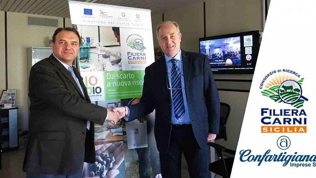 Agroalimentare, siglato Protocollo d’intesa tra Confartigianato Imprese Sicilia e Consorzio Ricerca Filiera Carni