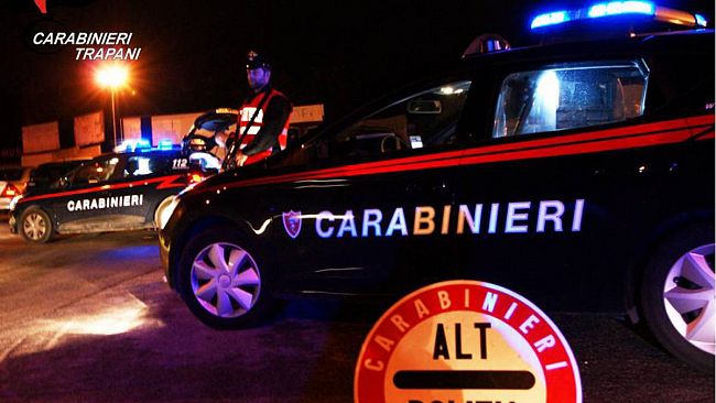 Alcamo: controlli straordinari 9 denunce dei Carabinieri