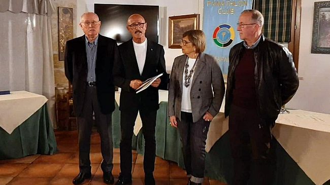 Lo sportivo trapanese Peppe Vento nuovo socio del Panathlon Club di Trapani