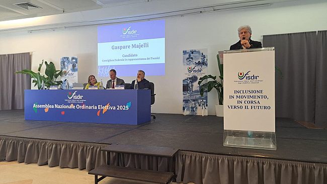 Il mazarese Gaspare Majelli rieletto consigliere federale FISDIR per il quadriennio 2025/2028