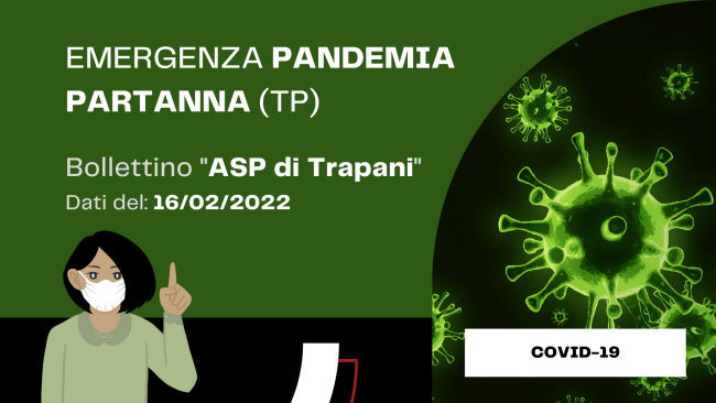 Covid-19: “Bollettino ASP” del 16 febbraio 2022