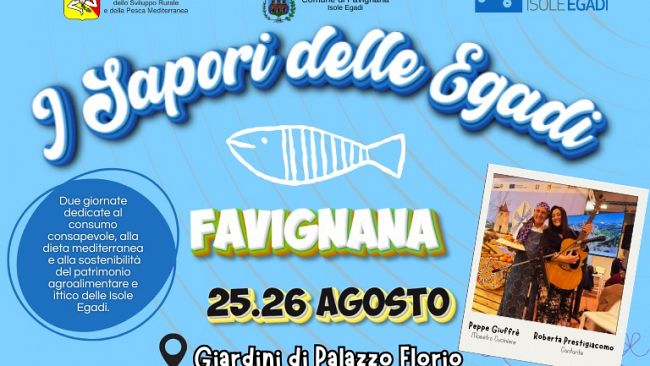 Festival enogastronomico alle Egadi, Favignana si prepara