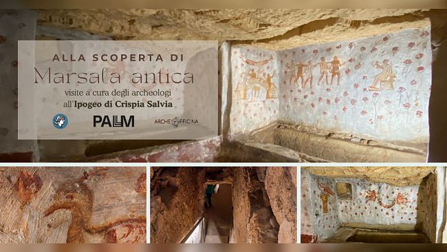 Alla scoperta di Marsala Antica: visite all'Ipogeo di Crispia Salvia con Archeofficina