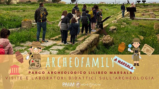 Il 14 giugno a Marsala un laboratorio per bambini con gli archeologi di ArcheOfficina